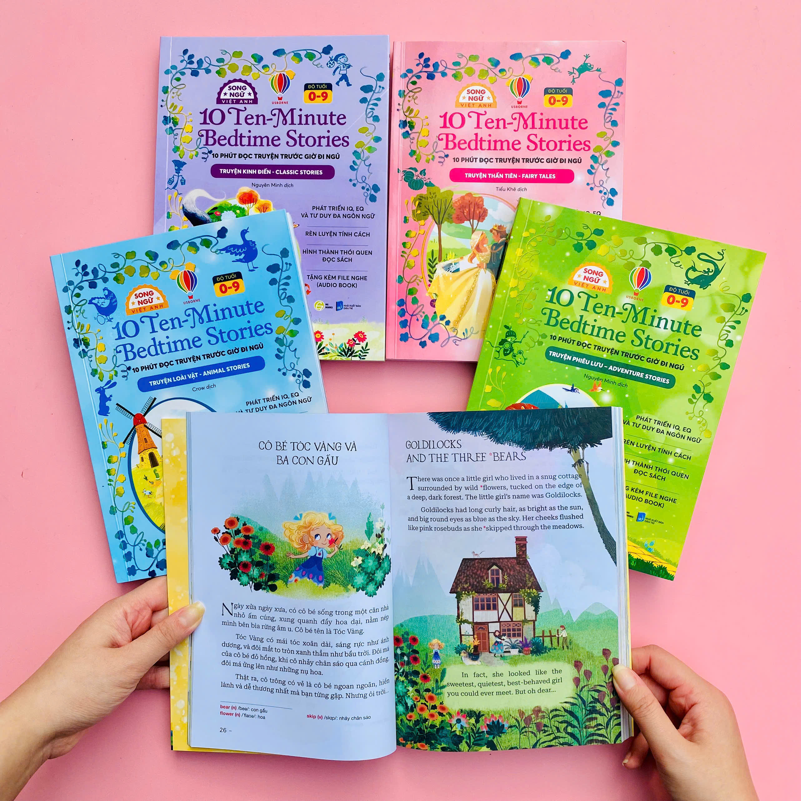 10 ten-minutes bedtime stories - 10 phút đọc truyện trước giờ đi ngủ - classic stories - truyện kinh điển - song ngữ việt-anh - Ảnh 6