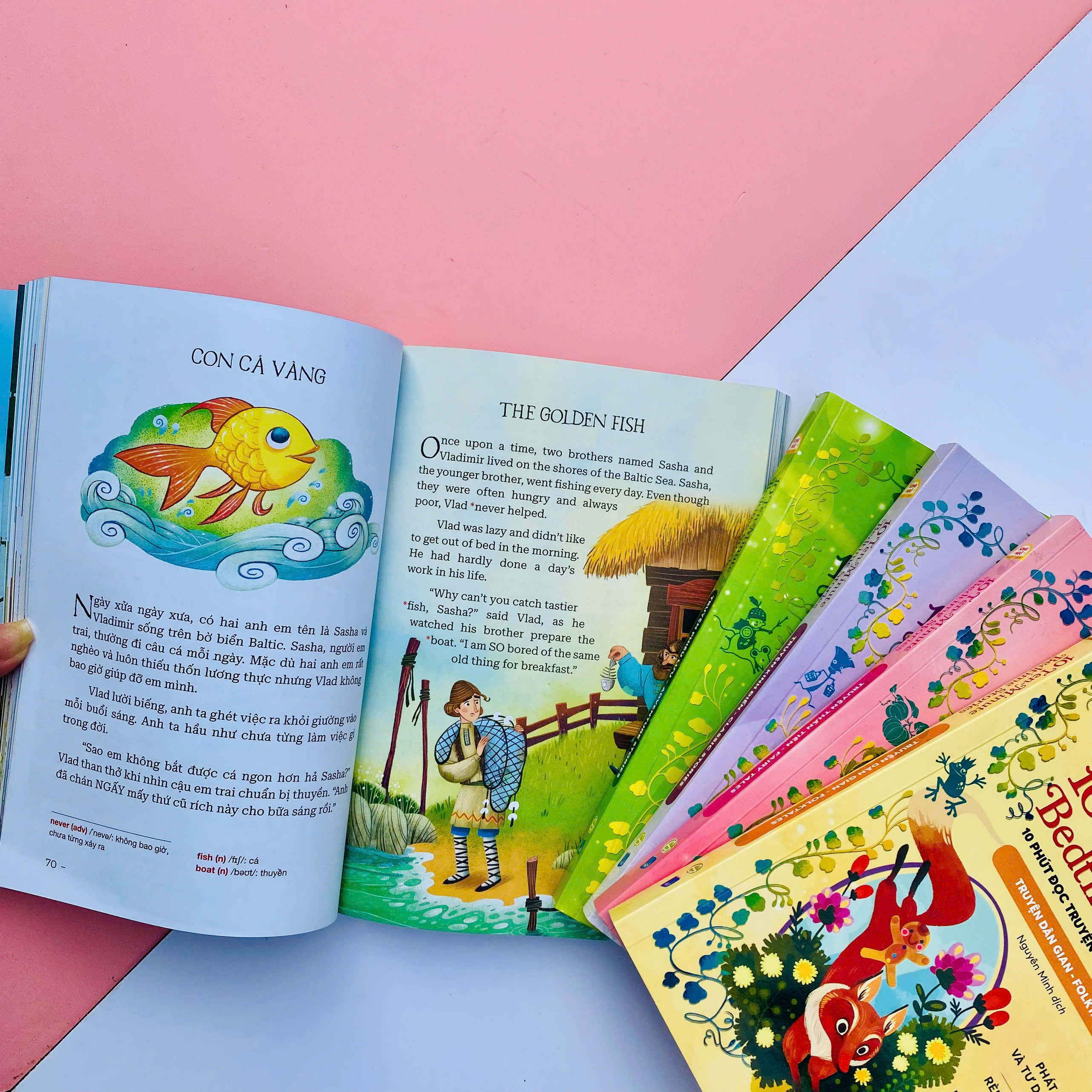 10 ten-minutes bedtime stories - 10 phút đọc truyện trước giờ đi ngủ - folktales - truyện dân gian - song ngữ việt-anh - Ảnh 8