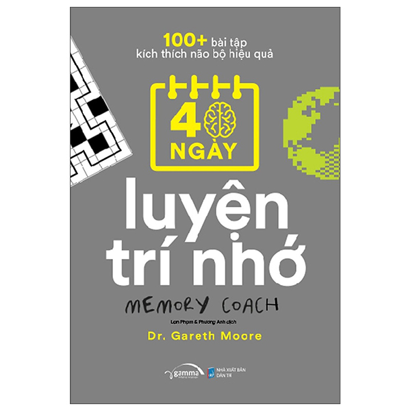 100+ bài tập kích thích não bộ hiệu quả: 40 ngày luyện trí nhớ