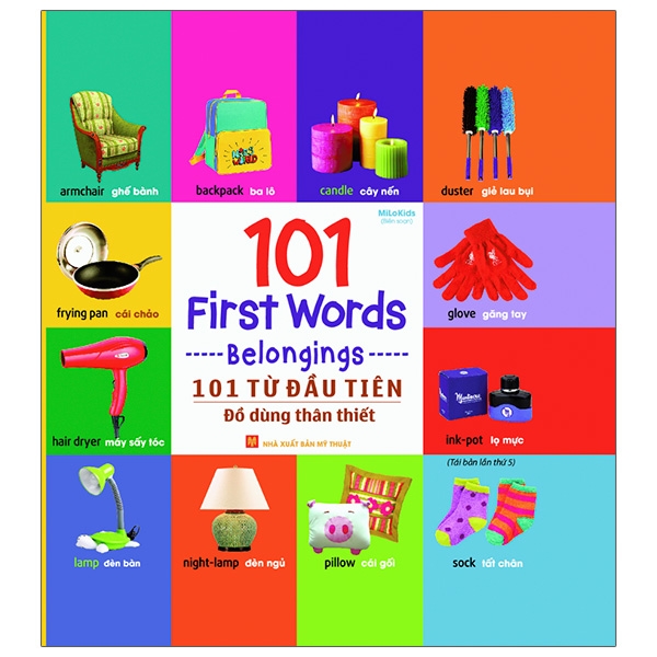 101 từ đầu tiên: đồ dùng thân thiết (tái bản 2021)