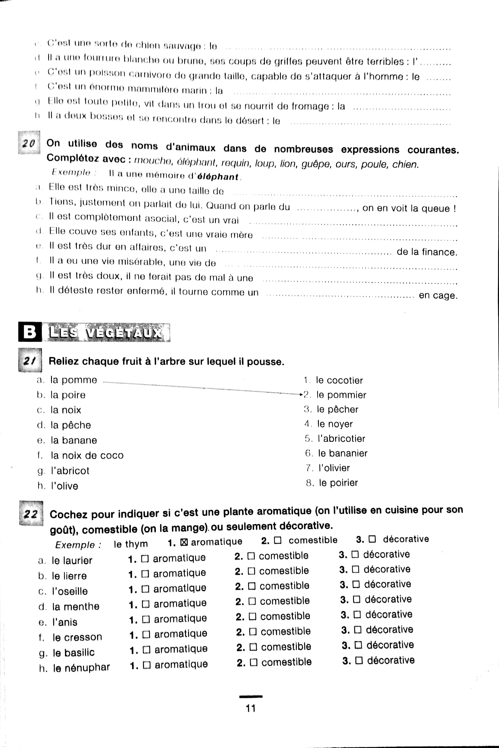 450 nouveaux exercices - vocabulaire niveau intermediare - Ảnh 9