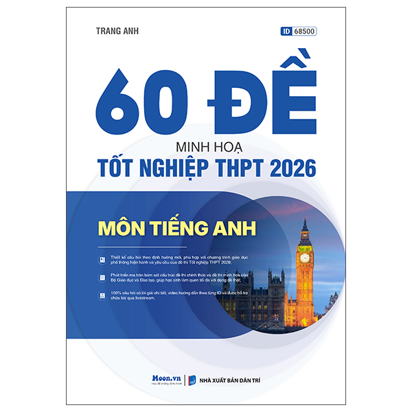 60 Đề Minh Họa Tốt Nghiệp THPT 2026 - Môn Tiếng Anh