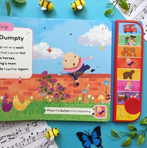 7 button sound book - wheels on the bus - Ảnh 3