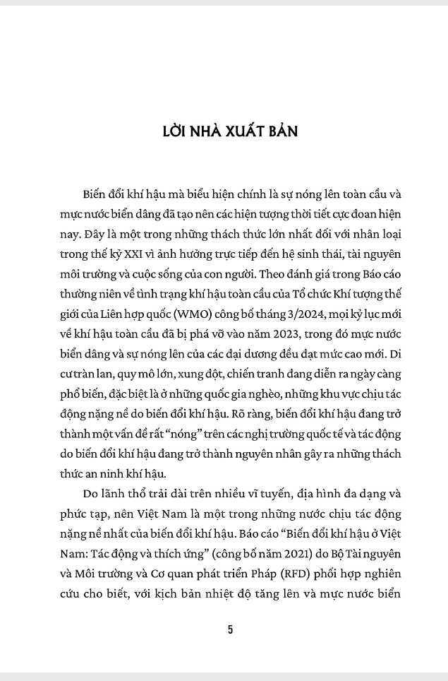 an ninh khí hậu trong quan hệ quốc tế - Ảnh 3