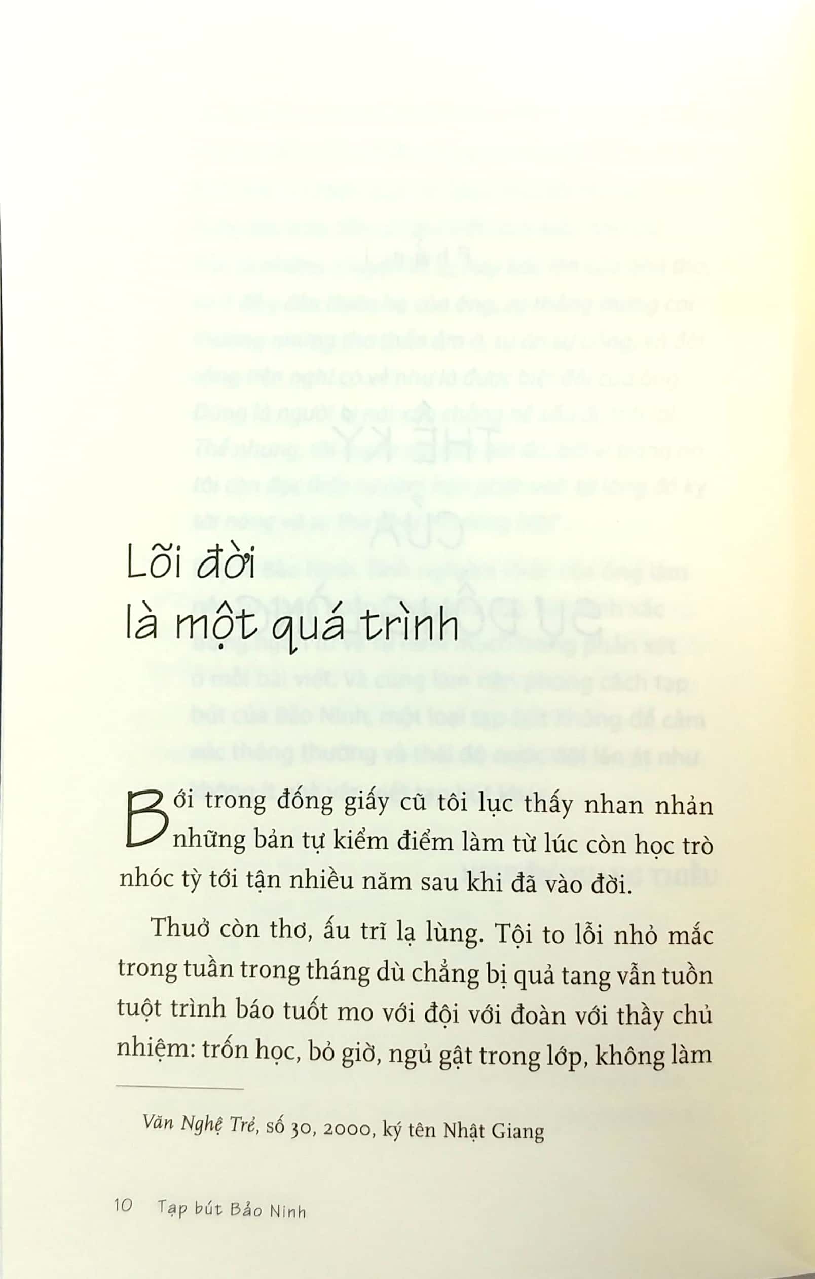 bảo ninh tạp bút (tái bản 2021) - Ảnh 5