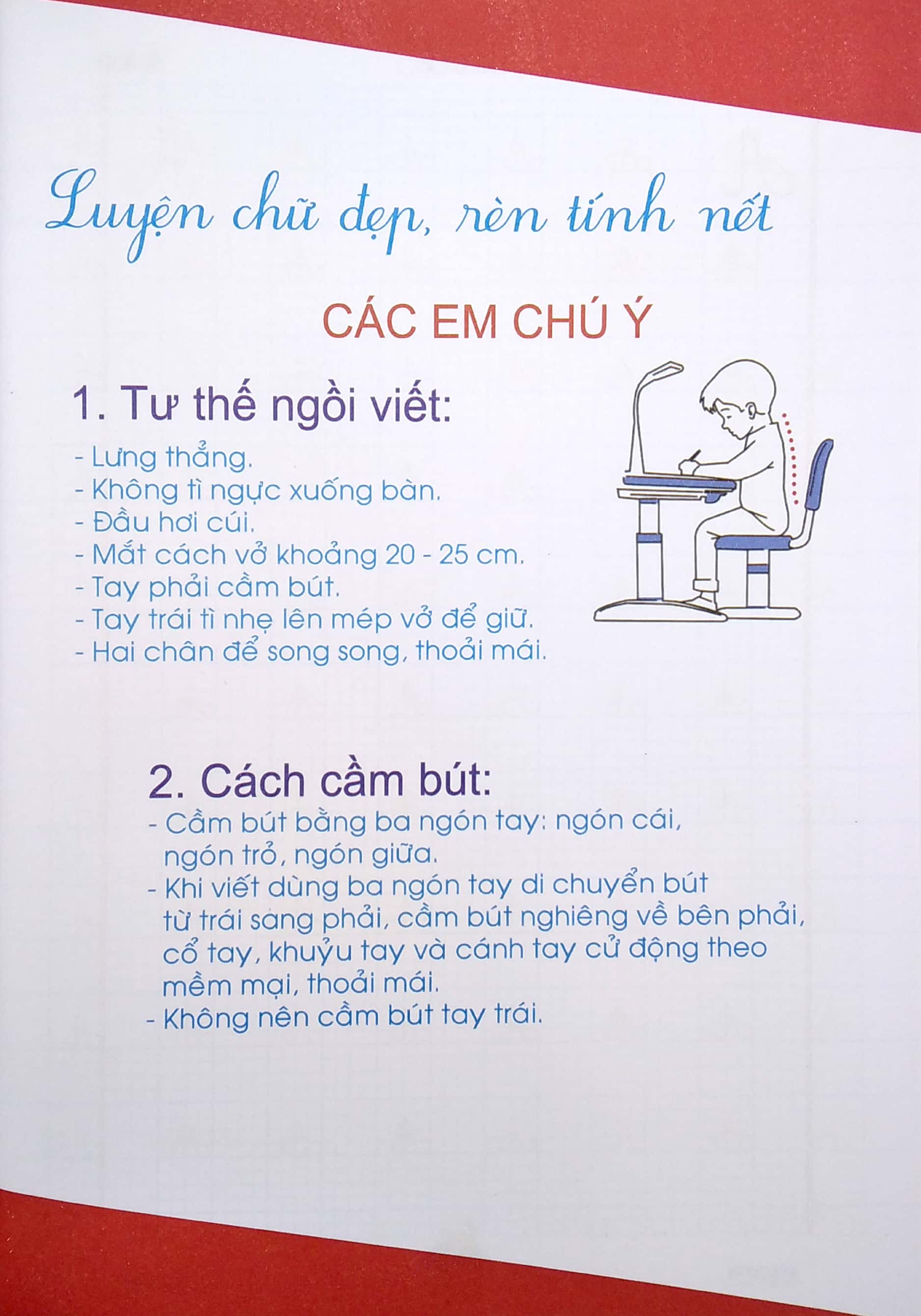 bé chuẩn bị vào lớp 1 - vở tập viết chữ cái viết hoa - Ảnh 3