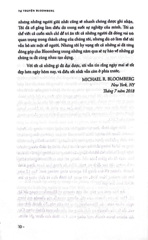 bloomberg tự truyện - bìa cứng - Ảnh 8