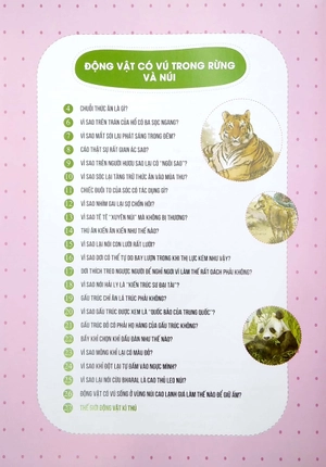 bộ 10 vạn câu hỏi vì sao - động vật có vú (tập 2) - Ảnh 3