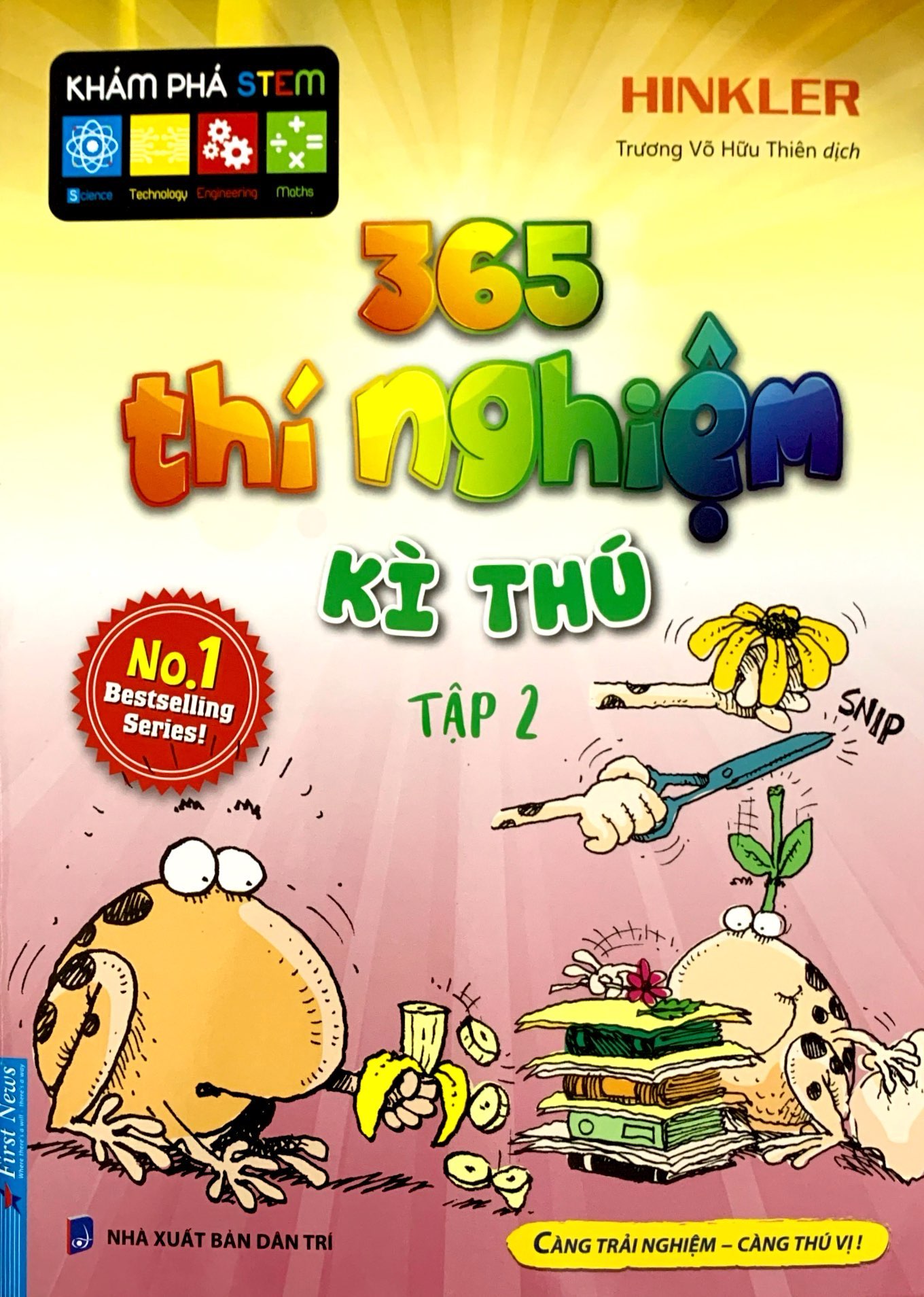 Bộ
						
										
										365 Thí Nghiệm Kì Thú - Tập 2 (Tái Bản 2021) - Ảnh 3