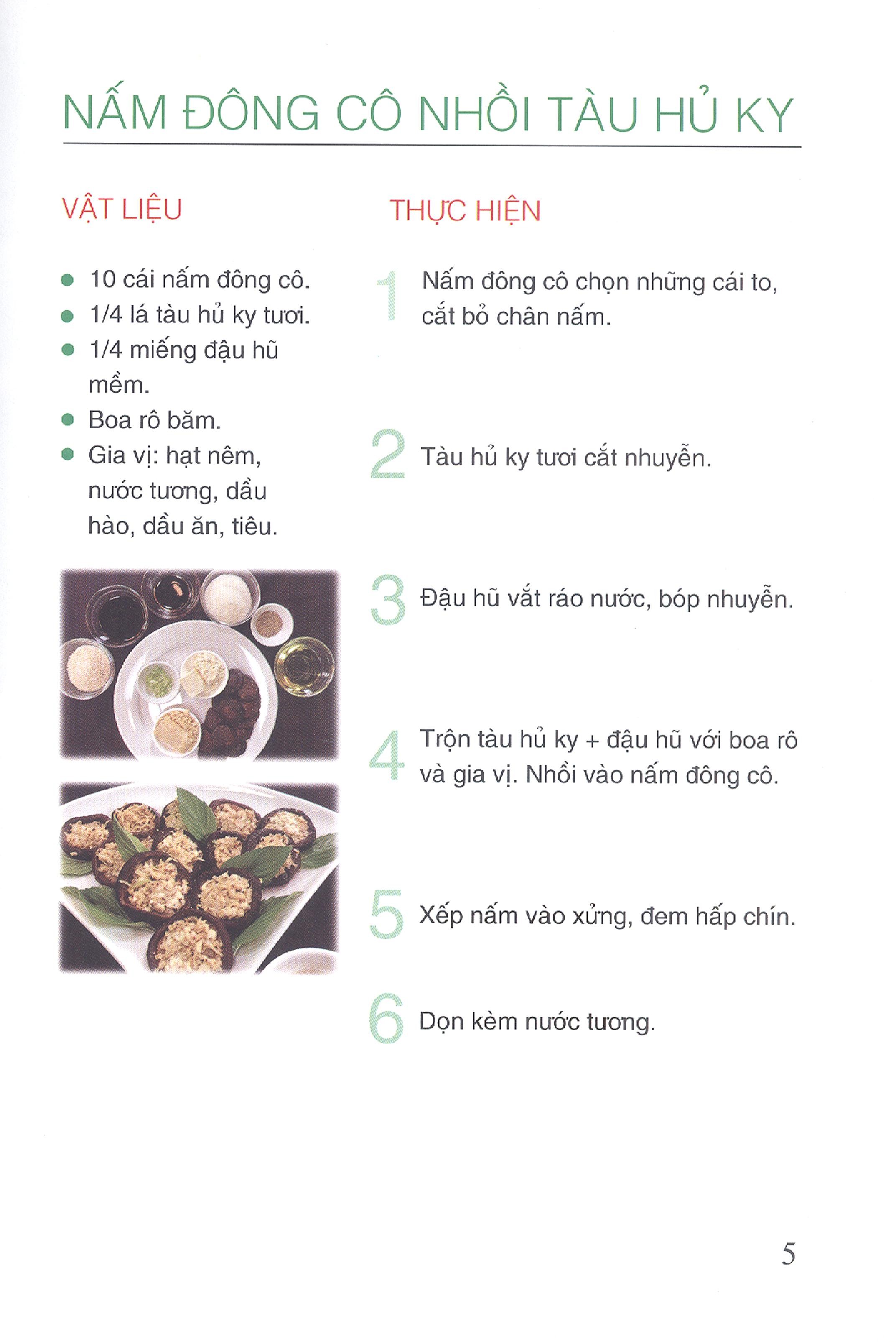 bộ 501 món chay thanh tịnh - tập 12 - Ảnh 6