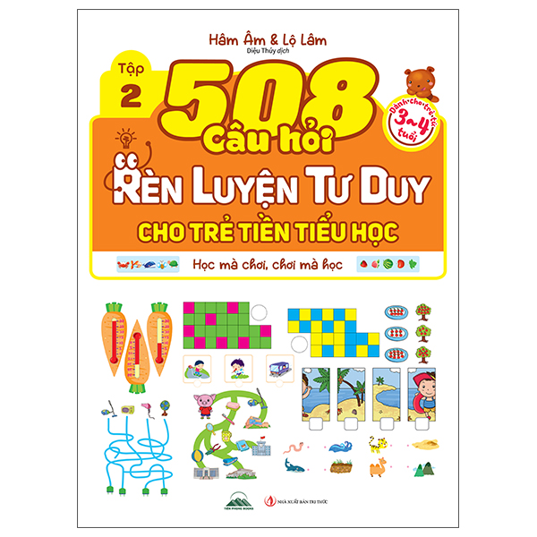 Bộ
						
										
										508 Câu Hỏi Rèn Luyện Tư Duy Cho Trẻ Tiền Tiểu Học - Học Mà Chơi, Chơi Mà Học - Dành Cho Trẻ Từ 3-4 Tuổi - Tập 1 - Ảnh 2
