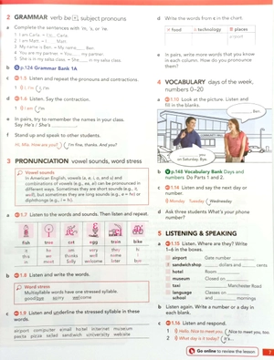 bộ american english file: level 1: students book with online practice - 3rd edition - Ảnh 5