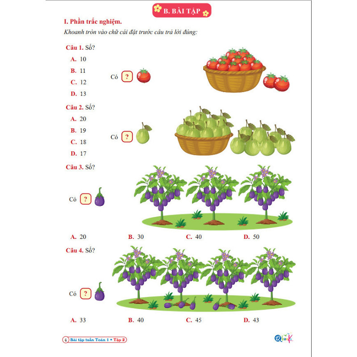 Bộ
						
										
										Bài Tập Tuần Toán 1 - Tập 2 (Kết Nối) (2021) - Ảnh 6