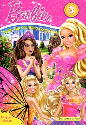 bộ barbie - tt các nàng công chúa tập 3 (tái bản 2016) - Ảnh 2