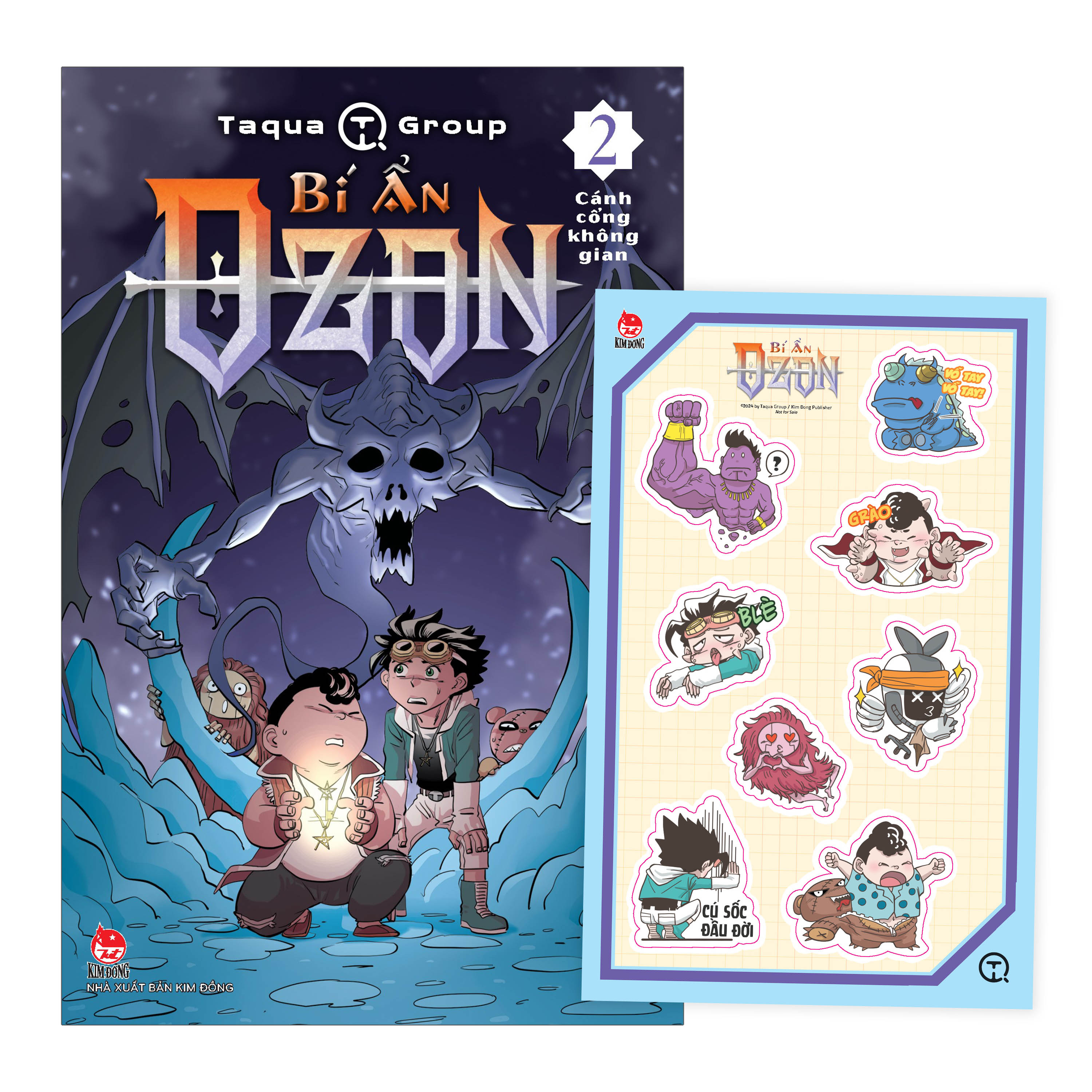 bộ bí ẩn ozon - tập 2 - cánh cửa không gian - tặng kèm bảng stikcer - Ảnh 2