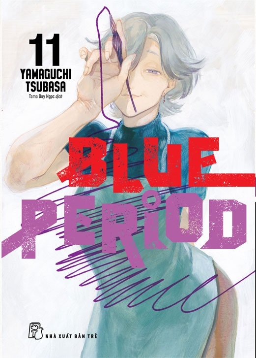 bộ blue period - tập 11 - tặng kèm bookmark giấy in hai mặt - Ảnh 2