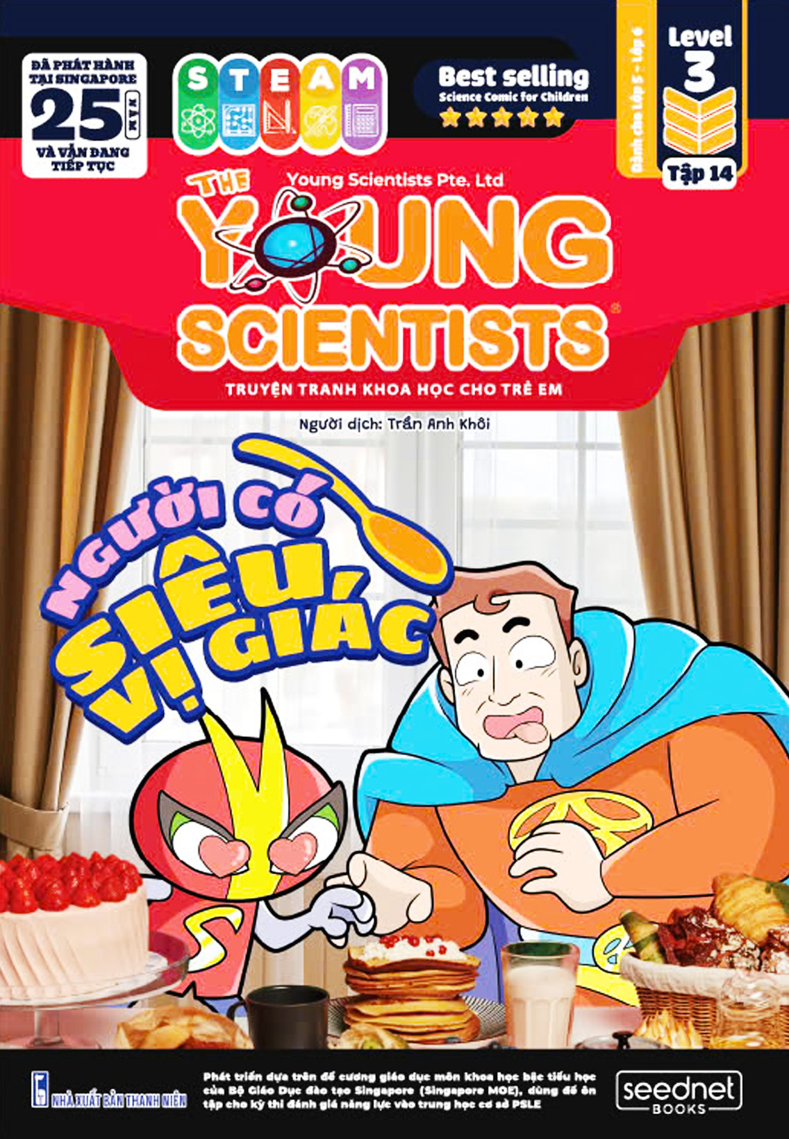 Bo
						
										
										Bo Sach The Young Scientist - Truyen Tranh Khoa Hoc Cho Tre Em - Tap 14 - Level 1+2+3 (Bo 3 Cuon) - Ảnh 3