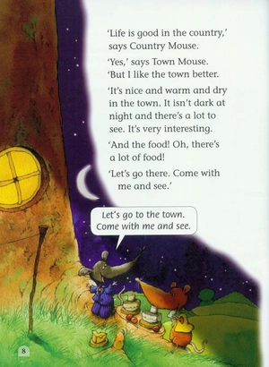 bộ classic tales 2 the town mouse and the country mouse n/ed - Ảnh 6