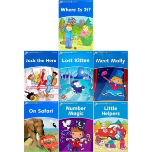 Bìa sách bộ combo dolphin readers level 1 (set 7 books)