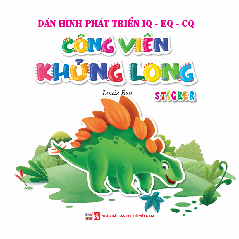 Bộ Dán Hình Phát Triển IQ-EQ-CQ - Công Viên Khủng Long - Tập 2 - Ảnh 3