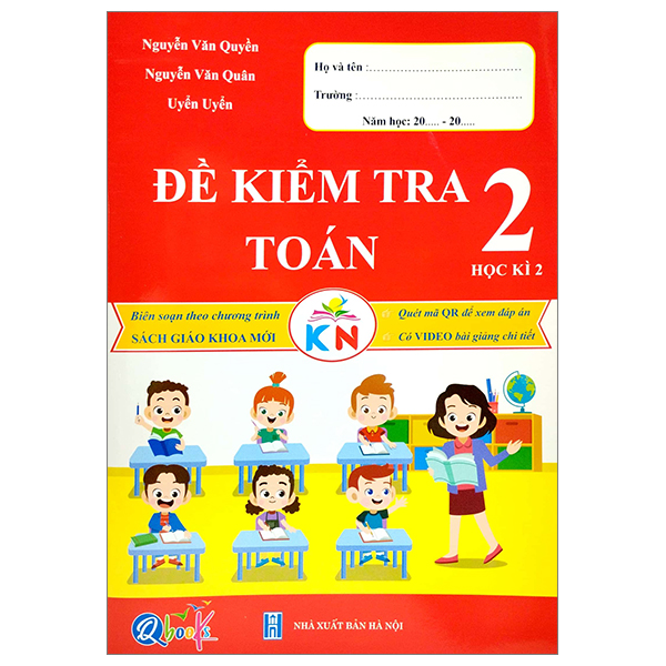 bộ đề kiểm tra toán 2 - học kì 2 (kết nối) (2023)
