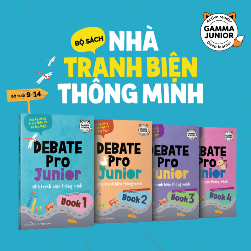 bộ debate pro junior: nhà tranh biện thông minh book4 - Ảnh 2