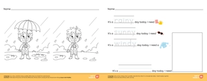 bộ doodle town level 2 literracy skill pad 2nd edition - Ảnh 5