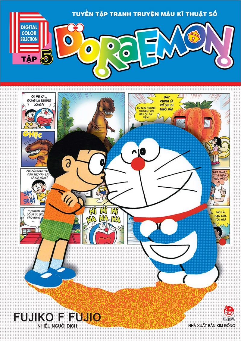 bộ doraemon - tuyển tập tranh truyện màu kĩ thuật số - tập 5 (tái bản 2023) - Ảnh 2