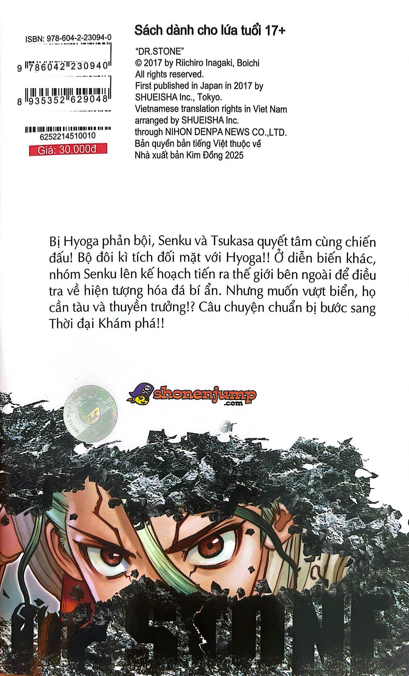 Bộ Dr.STONE - Tập 10 - Đôi Cánh Của Nhân Loại - Ảnh 8