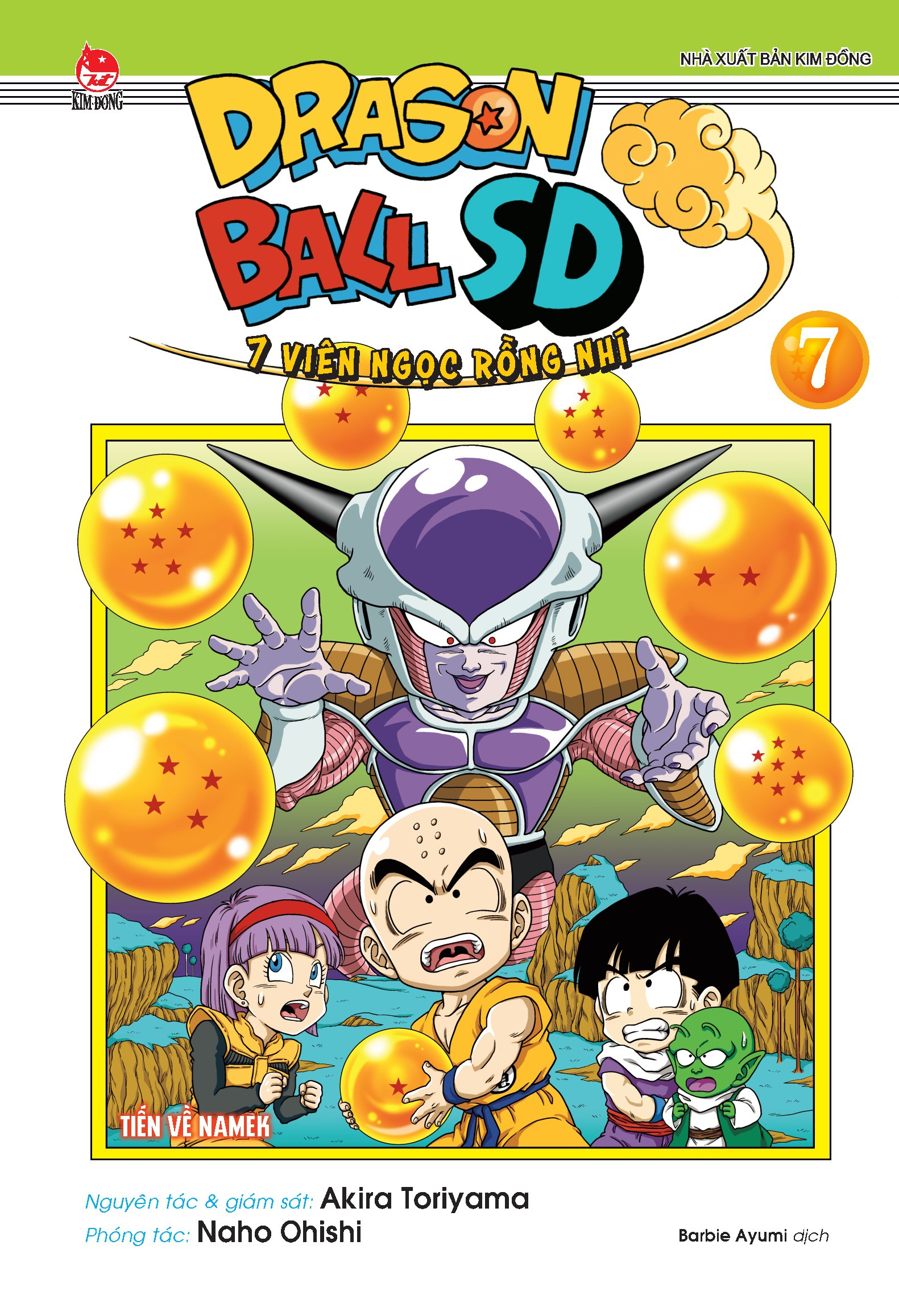 Bộ
						
										
										Dragon Ball SD - 7 Viên Ngọc Rồng Nhí - Tập 7 - Tiến Về Namek - Tặng Kèm Standee - Ảnh 3