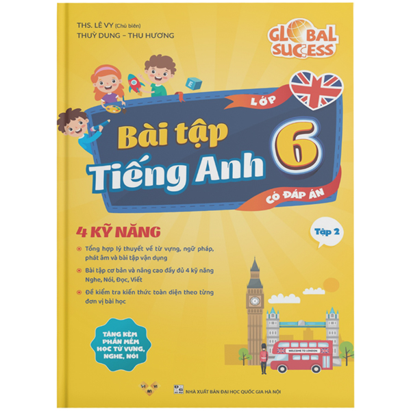Bộ Global Success - Bài Tập Tiếng Anh 6 - Tập 1 (Có Đáp Án) - Ảnh 7