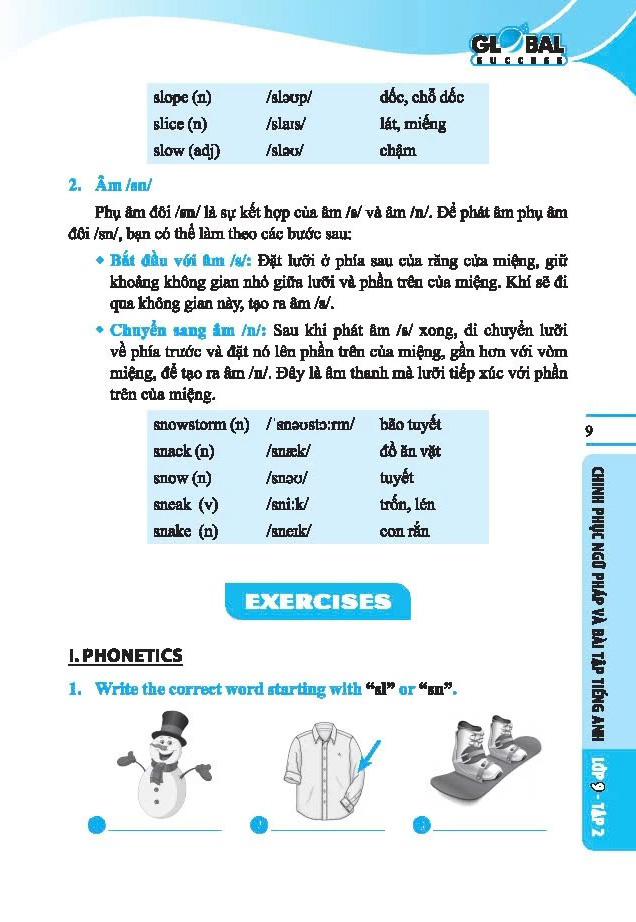 Bộ Global Success - Chinh Phục Ngữ Pháp Và Bài Tập Tiéng Anh Lớp 9 - Tập 2 (Có Đáp Án) - Ảnh 8