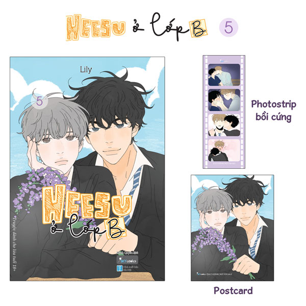 Bộ Heesu Ở Lớp B - Tập 5 - Tặng Kèm Photostrip Bồi Cứng + Postcard Bồi Cứng
