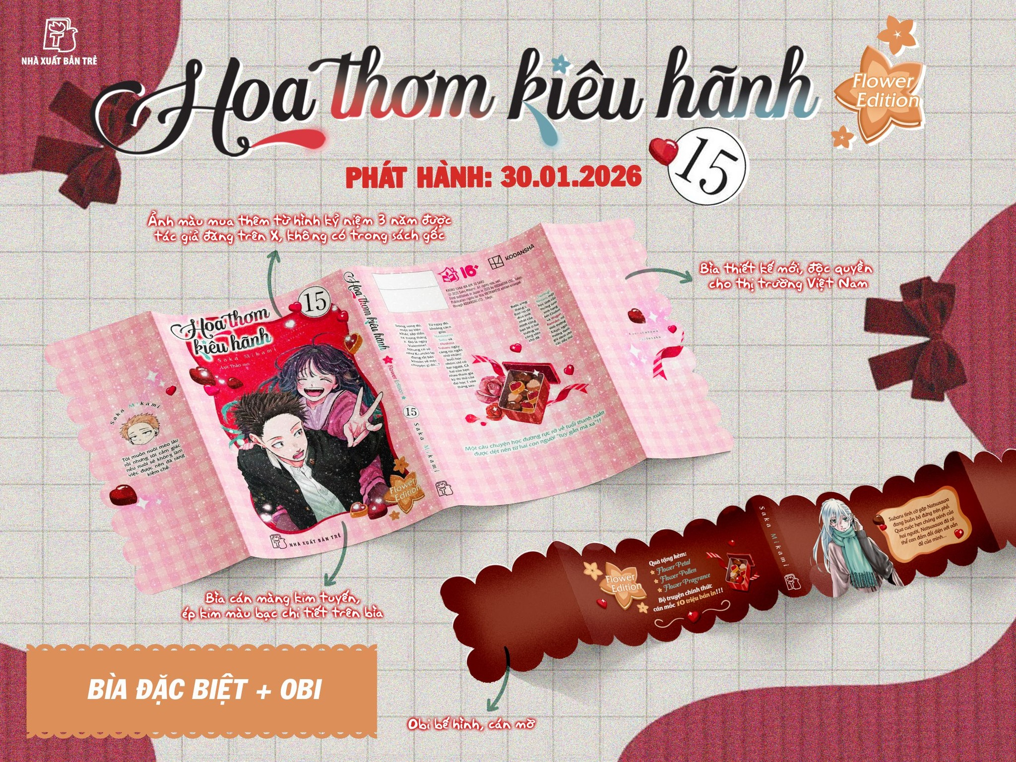 Bộ
Hoa Thơm Kiêu Hãnh - Tập 15 - Flower Edition - Tặng Kèm Card Giấy + Postcard Truyện Mini + Móc Khóa Acrylic + Hộp Giấy Đựng Quà - Ảnh 3