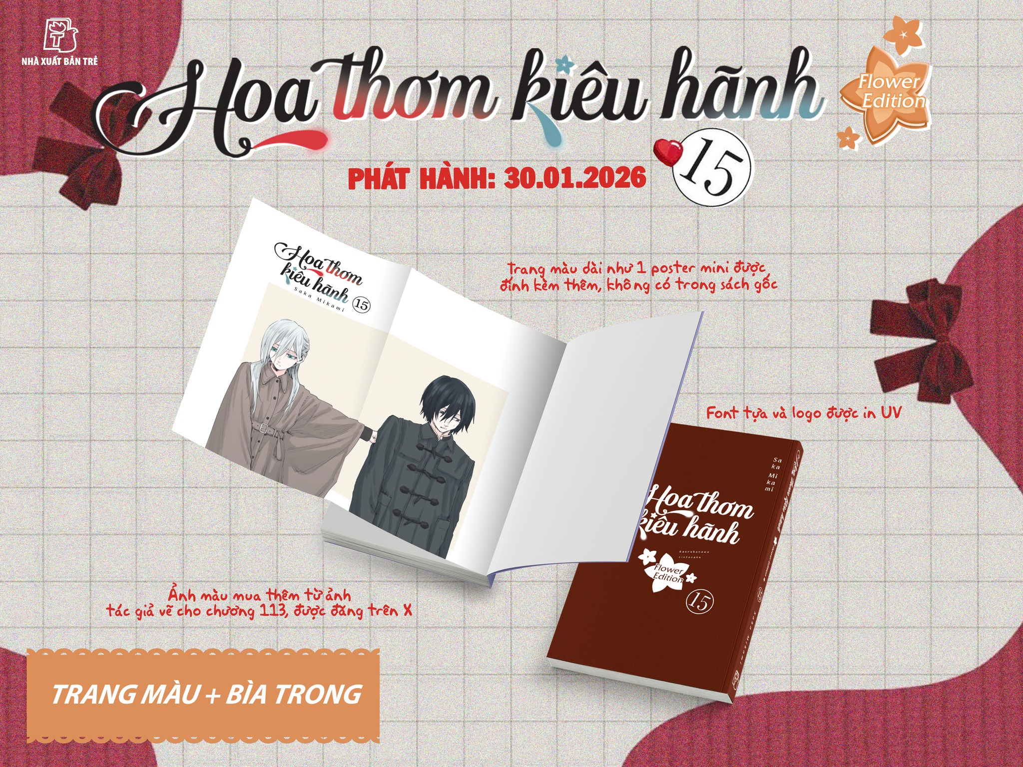 Bộ
Hoa Thơm Kiêu Hãnh - Tập 15 - Flower Edition - Tặng Kèm Card Giấy + Postcard Truyện Mini + Móc Khóa Acrylic + Hộp Giấy Đựng Quà - Ảnh 4