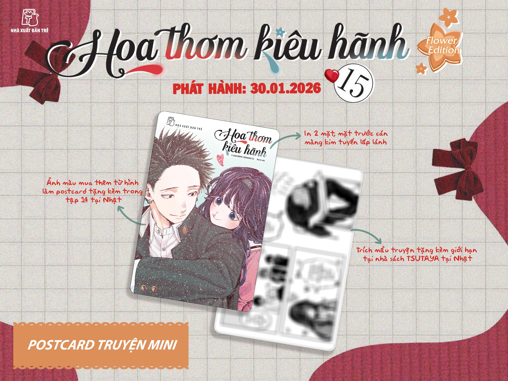 Bộ
Hoa Thơm Kiêu Hãnh - Tập 15 - Flower Edition - Tặng Kèm Card Giấy + Postcard Truyện Mini + Móc Khóa Acrylic + Hộp Giấy Đựng Quà - Ảnh 6