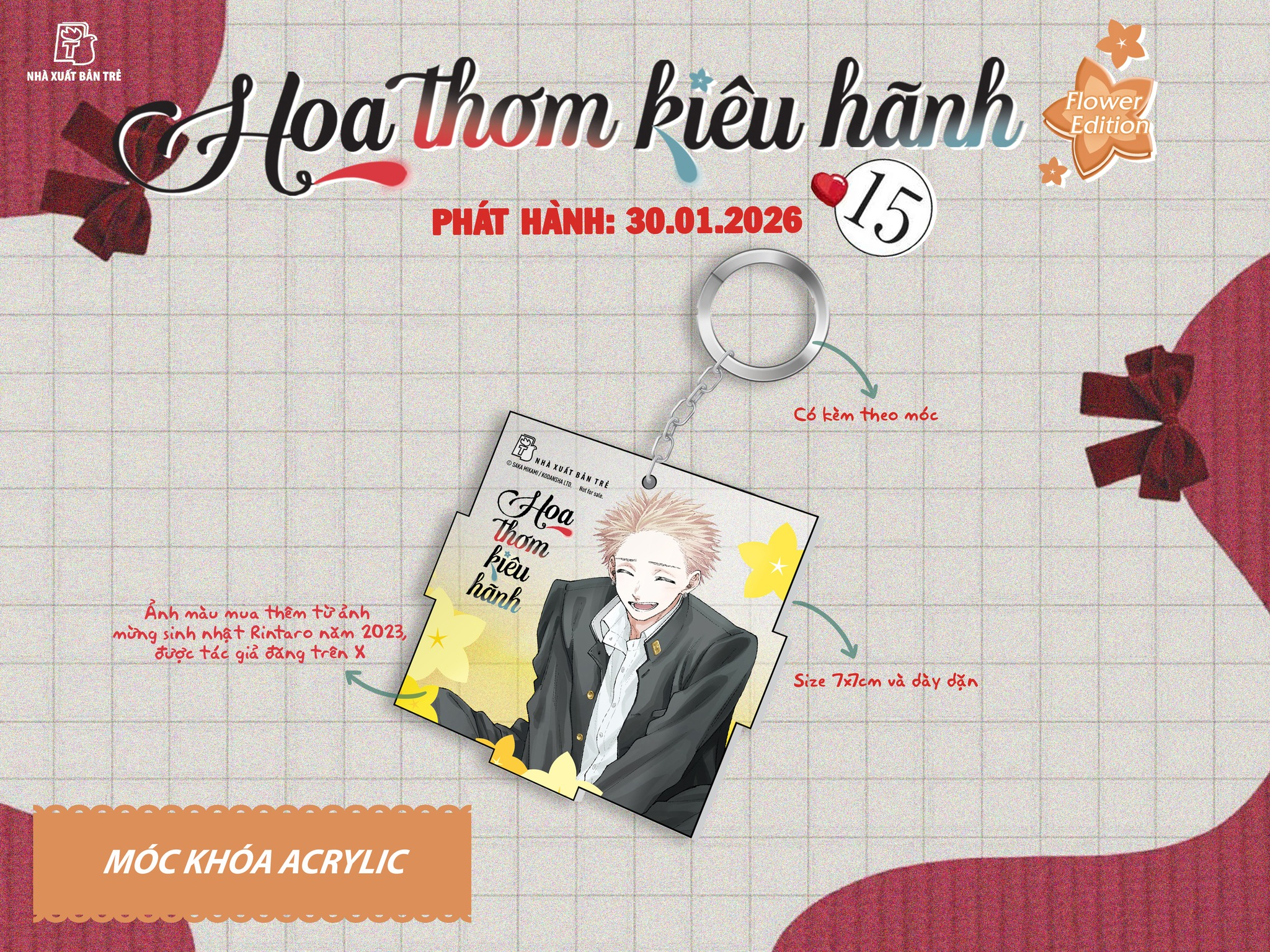 Bộ
Hoa Thơm Kiêu Hãnh - Tập 15 - Flower Edition - Tặng Kèm Card Giấy + Postcard Truyện Mini + Móc Khóa Acrylic + Hộp Giấy Đựng Quà - Ảnh 7