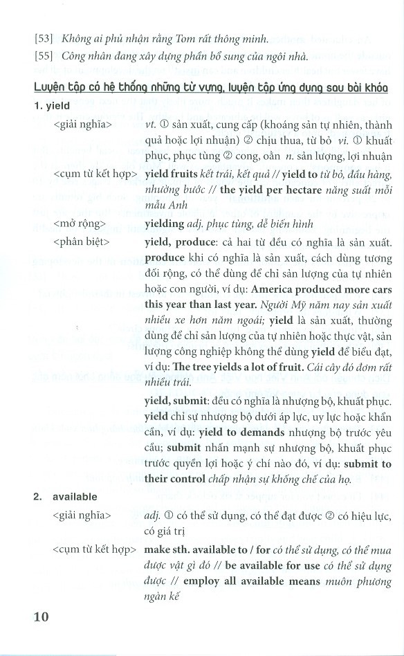 bộ học từ vựng tiếng anh theo chủ đề - tập 2 - Ảnh 7