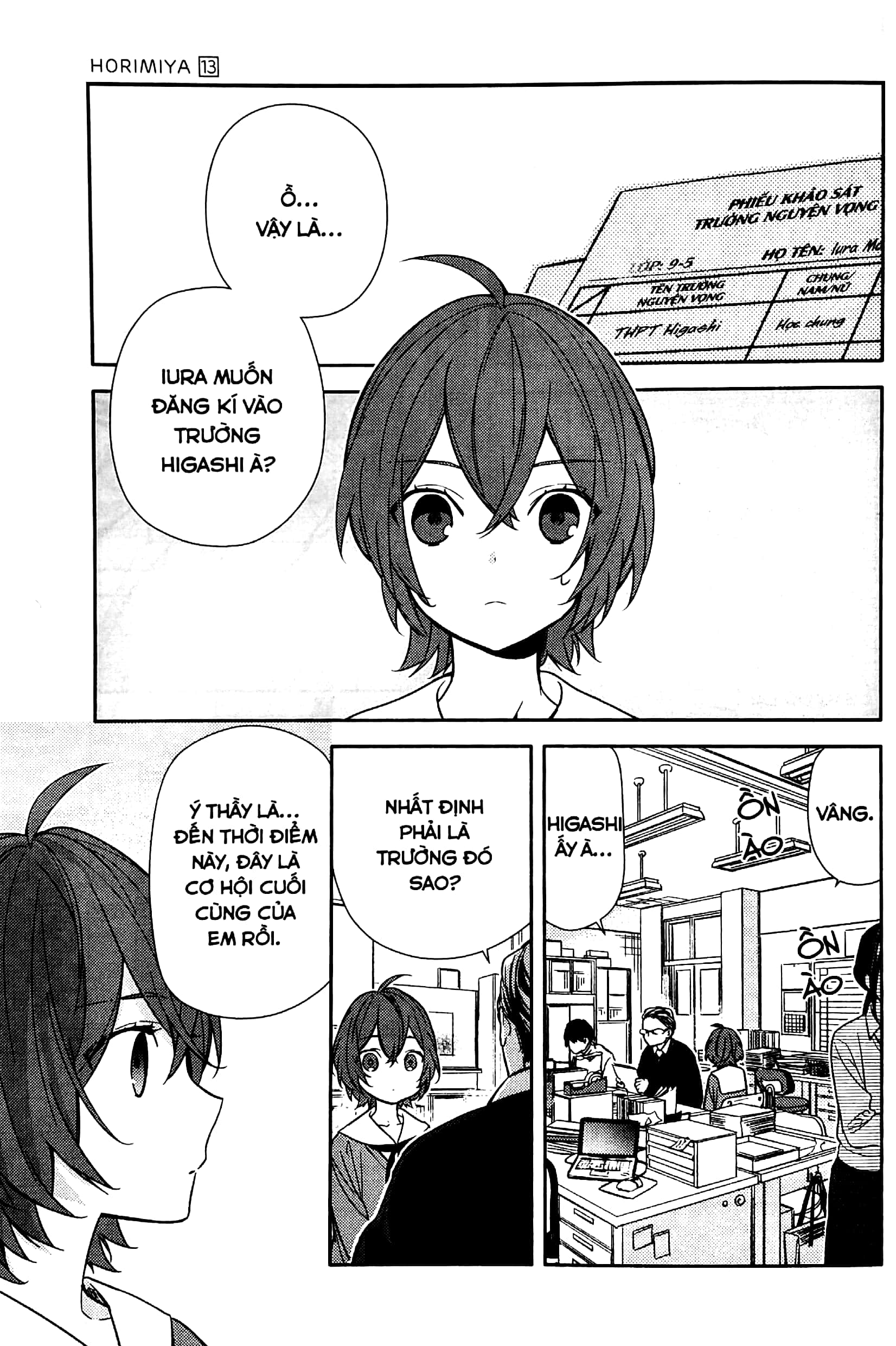 bộ horimiya - tập 13 - Ảnh 6