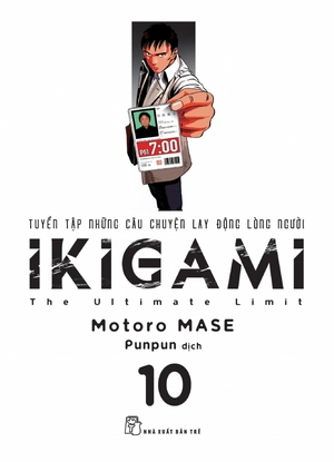 bộ ikigami - tập 10 - tặng kèm bookmark - Ảnh 2