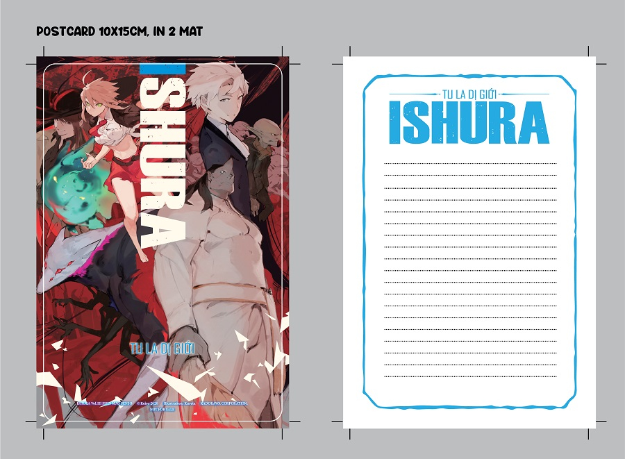 Bộ Ishura - Tu La Dị Giới - Tập 3 - Sự Câm Lặng Chết Chóc - Tặng Kèm Postcard + Thẻ Card Phủ Nhũ - Ảnh 3