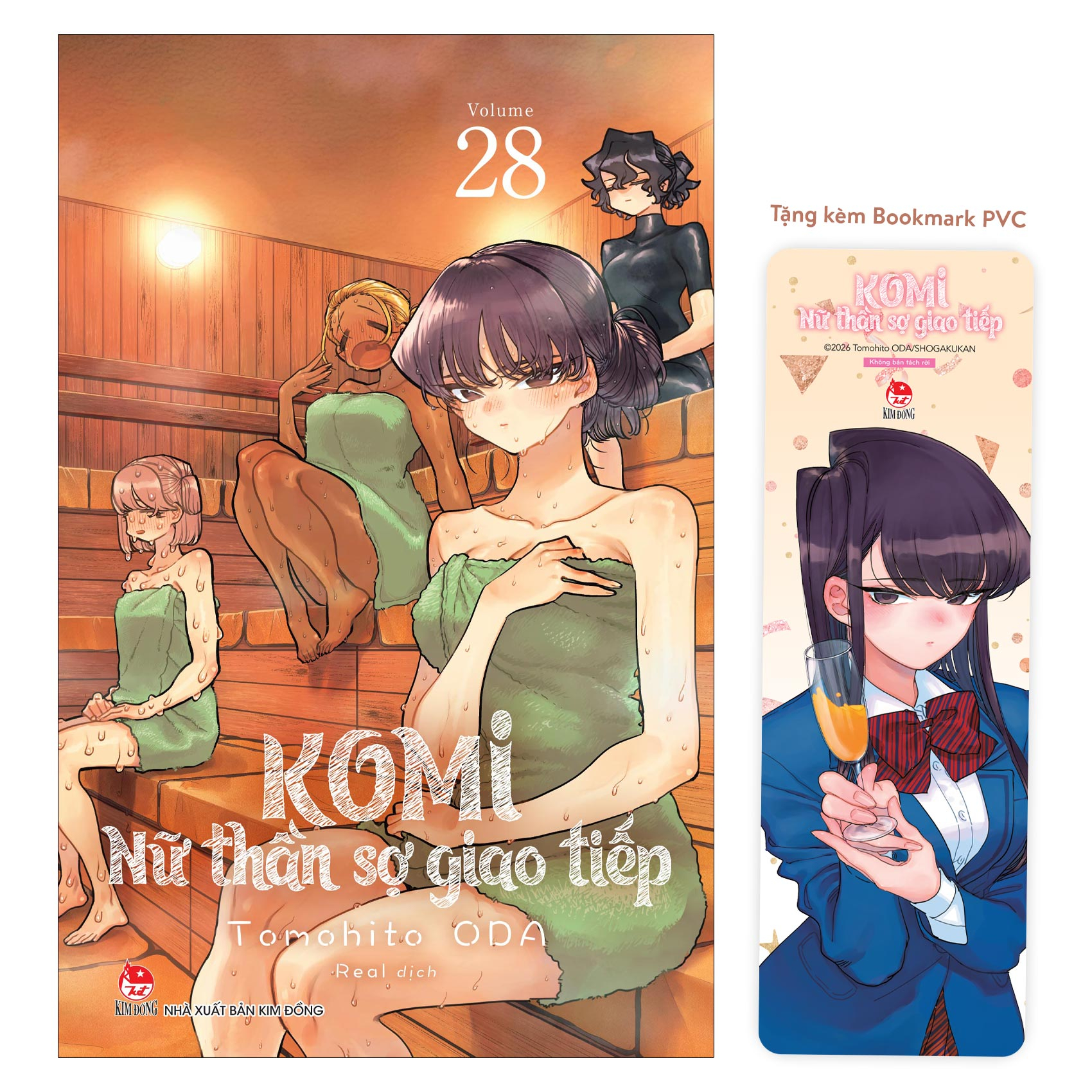 Bộ
						
										
										Komi - Nữ Thần Sợ Giao Tiếp - Tập 28 - Tặng Kèm Bookmark PVC - Ảnh 2
