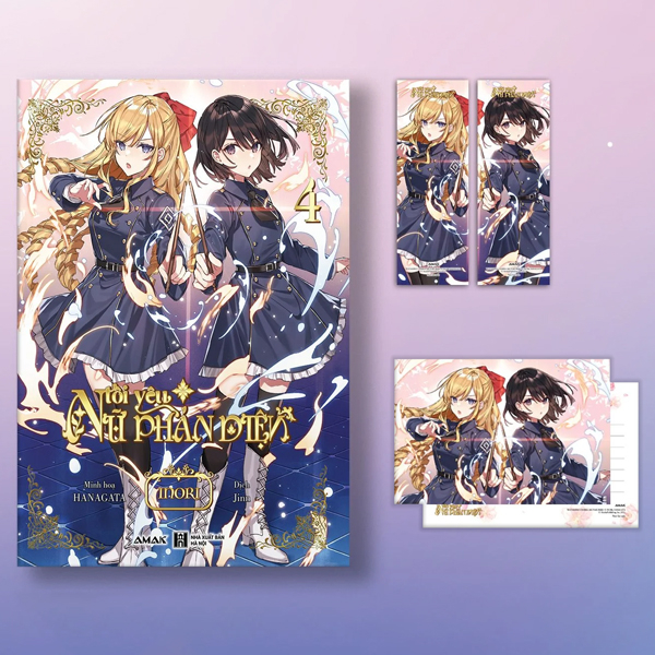 Bo
						
										
										[Light Novel] Toi Yeu Nu Phan Dien - Tap 4 - Tang Kem Bookmark + Postcard