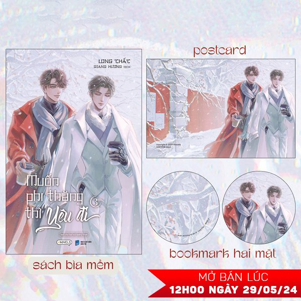 Bộ Muốn Phi Thăng Thì Yêu Đi - Tập 3 - Tặng Kèm Bookmark Tròn + Postcard Bồi Cứng