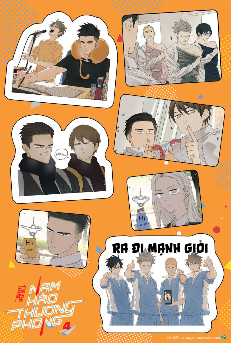 Bộ Nam Hào Thượng Phong - Tập 4 - Bản Sưu Tầm - Tặng Kèm 1 Box Nam Châm + 1 Chuông Gió Acrylic + 1 Set Sticker + 2 Thẻ Học Sinh Đựng Trong Bao - Ảnh 5
