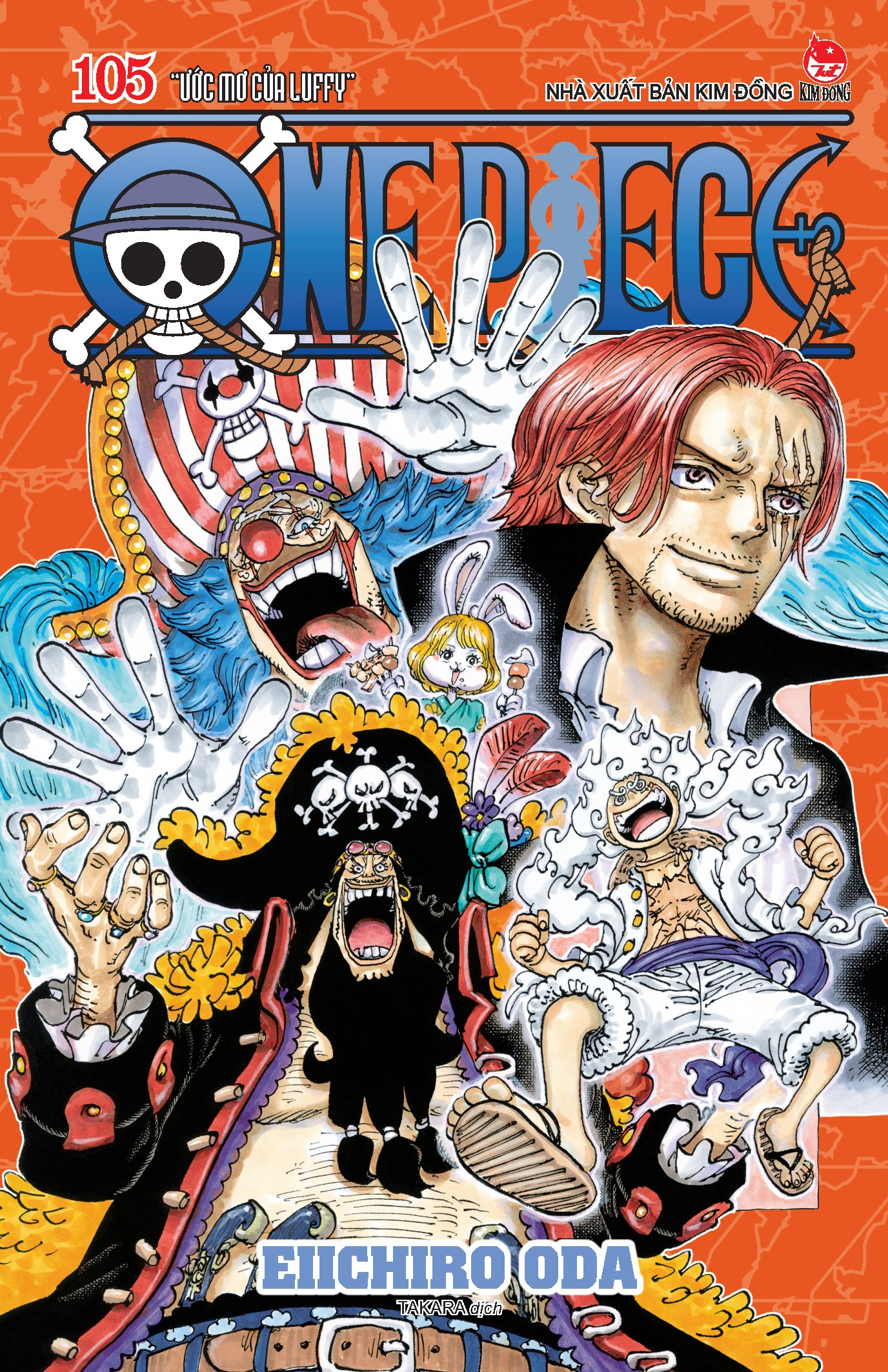 Bo
						
										
										One Piece - Tap 105 - “Giac Mo Cua Luffy” - Ban Bia Ao (Tai Ban 2025) - Ảnh 2