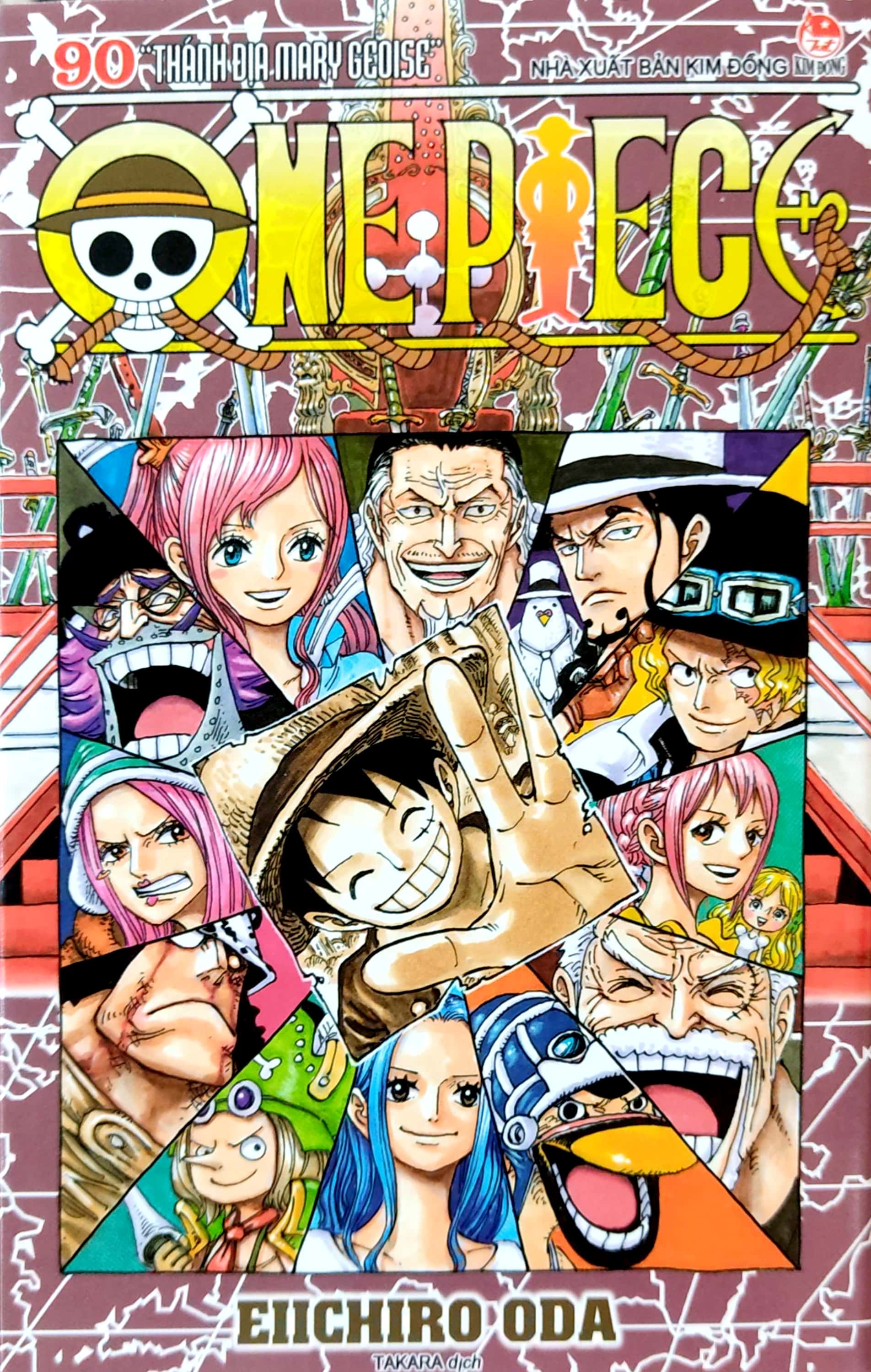 Bo
						
										
										One Piece - Tap 90 - Thanh Dia Mary Geoise - Ban Bia Ao (Tai Ban 2025) - Ảnh 3