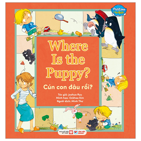 Bộ Playtime In English - Level 1 - Let's Play House - Cùng Chơi Trò Gia Đình - Ảnh 15