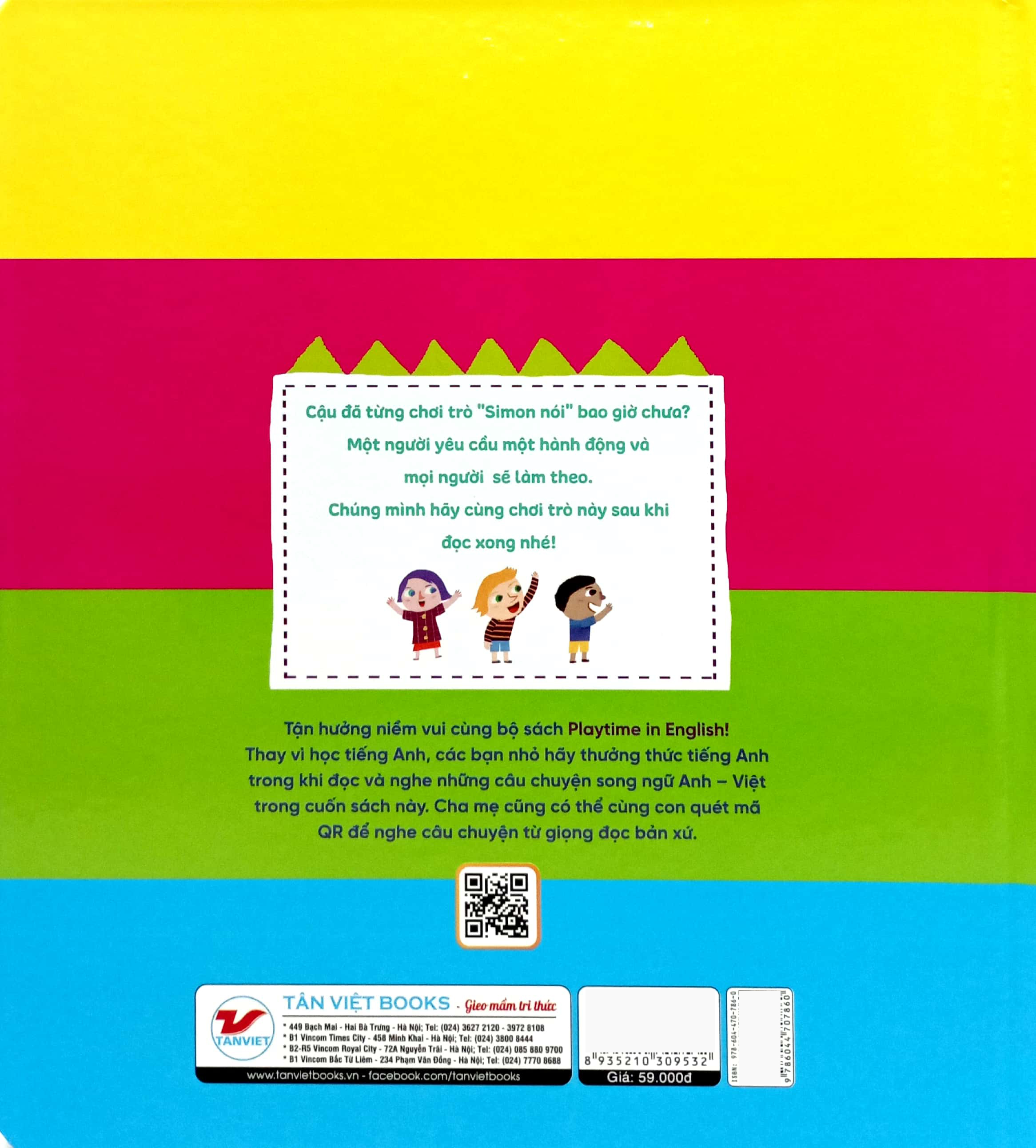 Bộ Playtime In English - Level 1 - Simon Says - Simon Nói - Ảnh 5