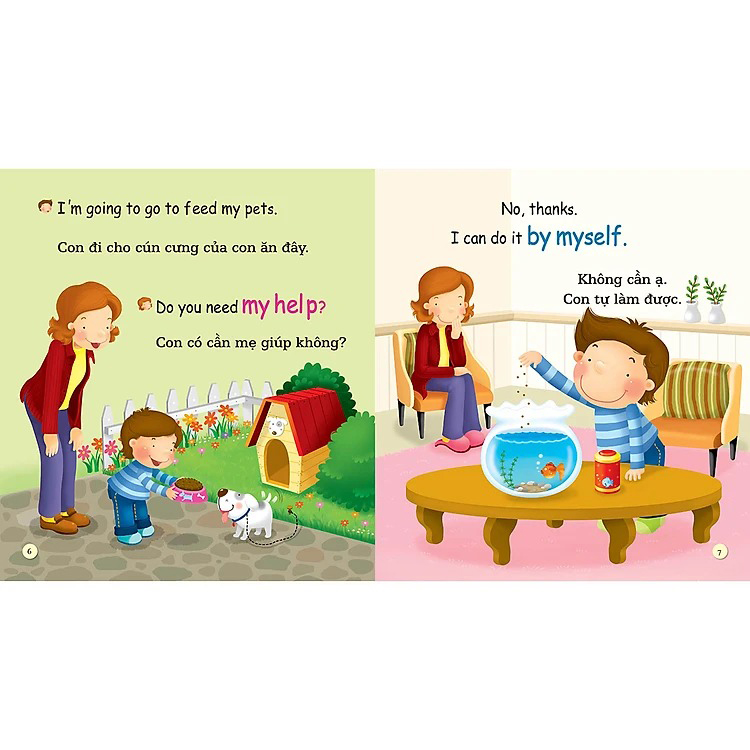 Bo
						
										
										Playtime In English - Level 4 - I Can Do It By Myself - Con Co The Tu Lam Duoc - Ảnh 3